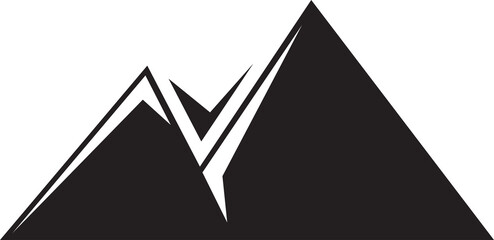 Mountain Silhouette Illustration
