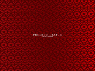 Gradient red flat block geometric premium background. 3d red steel background.