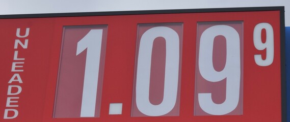 Gas Price Sign