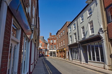 narrow street in the old town