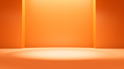 Light trails on podium, minimal abstract product placement background