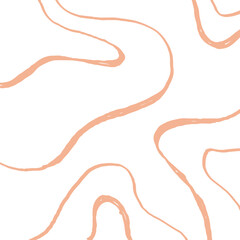 Vector hand drawn cute checkered pattern. Doodle Plaid geometrical simple texture. Crossing lines. Abstract cute delicate pattern ideal for fabric, textile, wallpaper