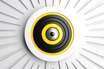 Close-up, Abstract technology digital keyhole ,high tech multicolor button