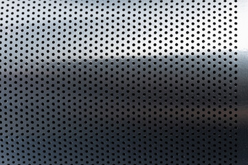 Steel with perforated holes