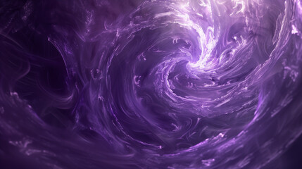 Dynamic purple swirl digital artwork representing energy and motion.