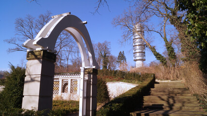 Eingang zum Rosengarten