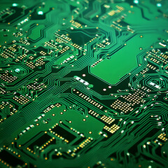 Depicting the Complex World of Electronics: An Intricate Detailed Circuit Board