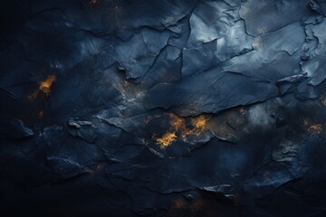 Texture, dark smooth dark blue with black vignette Studio - obrazy, fototapety, plakaty