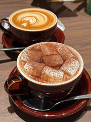 hot chocolate with marshmallows