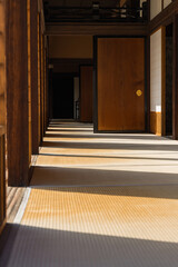 日本　滋賀県彦根市の彦根城の隣にある楽々園の御書院