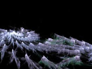 Imaginatory fractal abstract background Image