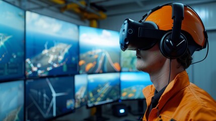 A virtual reality simulation training program for wind energy technicians