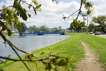 Bridge over Bayou St. John in New Orleans