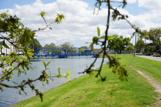 Bridge over Bayou St. John in New Orleans