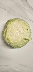 I prepared a big cabbage