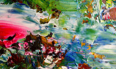 abstract background wallpaper. Modern motif visual art. Mixtures of oil paint. Trendy hand painting canvas. Wall decor and Wall art prints Idea. 3D Texture. Art object	