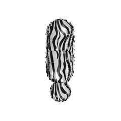 3D zebra animal pattern helium balloon 