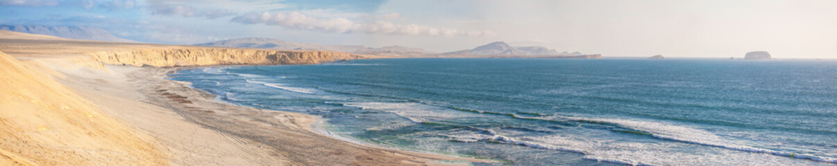 Ballestas Islands, important marine biodiversity and adventure sports for ecotourism in Paracas...