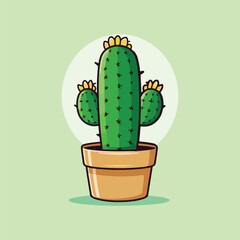 cactus in a pot