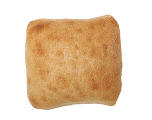 Fresh tasty liitle bread, isolated on white background