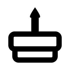Birthday Stroke Icon