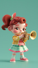trumpet Akabeko