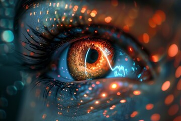 Biometric security boosted by quantum leaps - obrazy, fototapety, plakaty