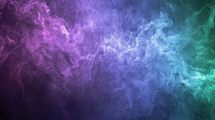 Obraz na płótnie Canvas a gradient purple, blue, and green background, color blend