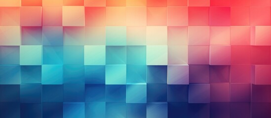 Rectangular geometric background with gradient colors for business design.