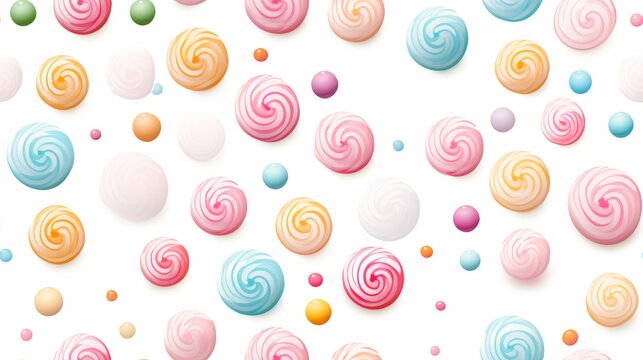 Paste Seamless Candy Pattern