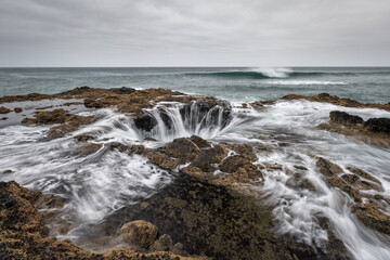 Thor's Well, Cape Perpetua, Oregon.