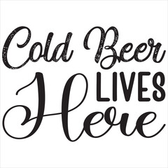Cold beer lives here