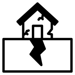 earthquake icon