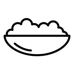 Vector Design Couscous Icon Style