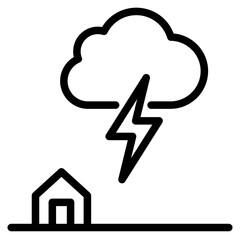 thunderstorm icon