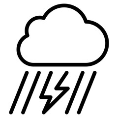 thunderstorm icon