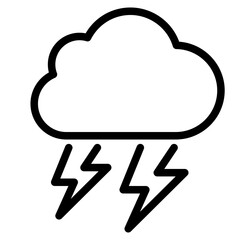 thunderstorm icon