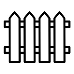 Vector Design Fence Icon Style