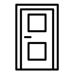 Vector Design Door Icon Style