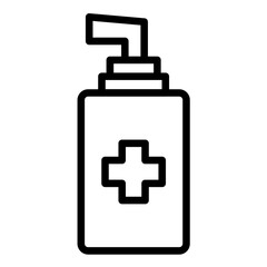 Vector Design Antiseptic Icon Style