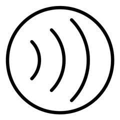 Vector Design Contactless Payment Icon Style