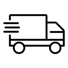 Vector Design Express Shipping Icon Style