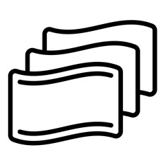 Vector Design Cushion Icon Style