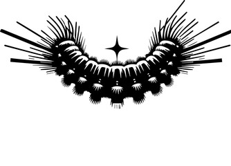  Angled Sunbeam Caterpillar 