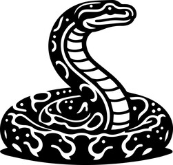 Naklejka premium Anaconda