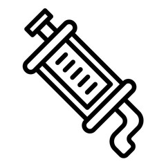 Obraz premium Vector Design Catalytic Converter Icon Style