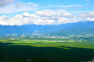 サンメドウズ清里　テラスからの眺望（山梨県）