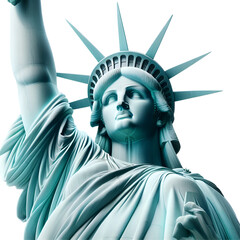 Realistic statue of liberty