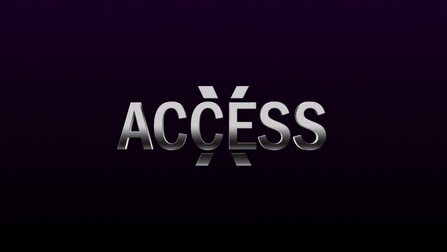 ACCESS TEXT ANIMATION