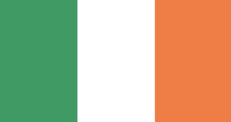 Flag of Ireland - obrazy, fototapety, plakaty